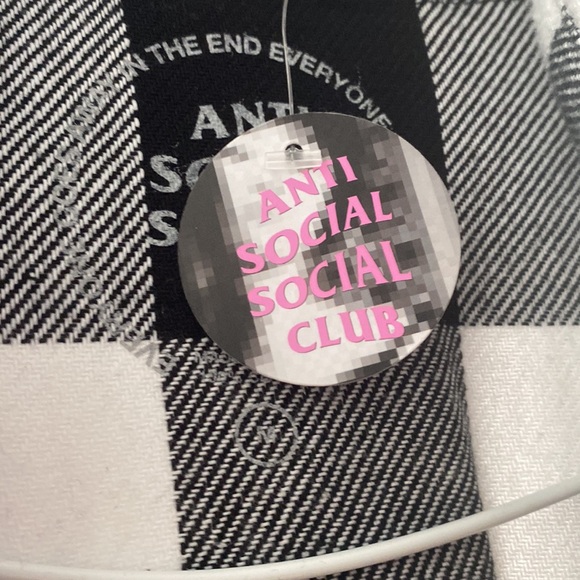 anti social social club flannel - Picture 4 of 4